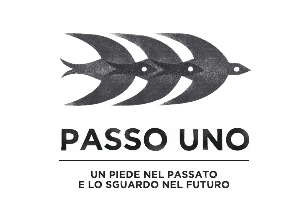 Logo progetto Passo uno - biblioteca di Pavullo